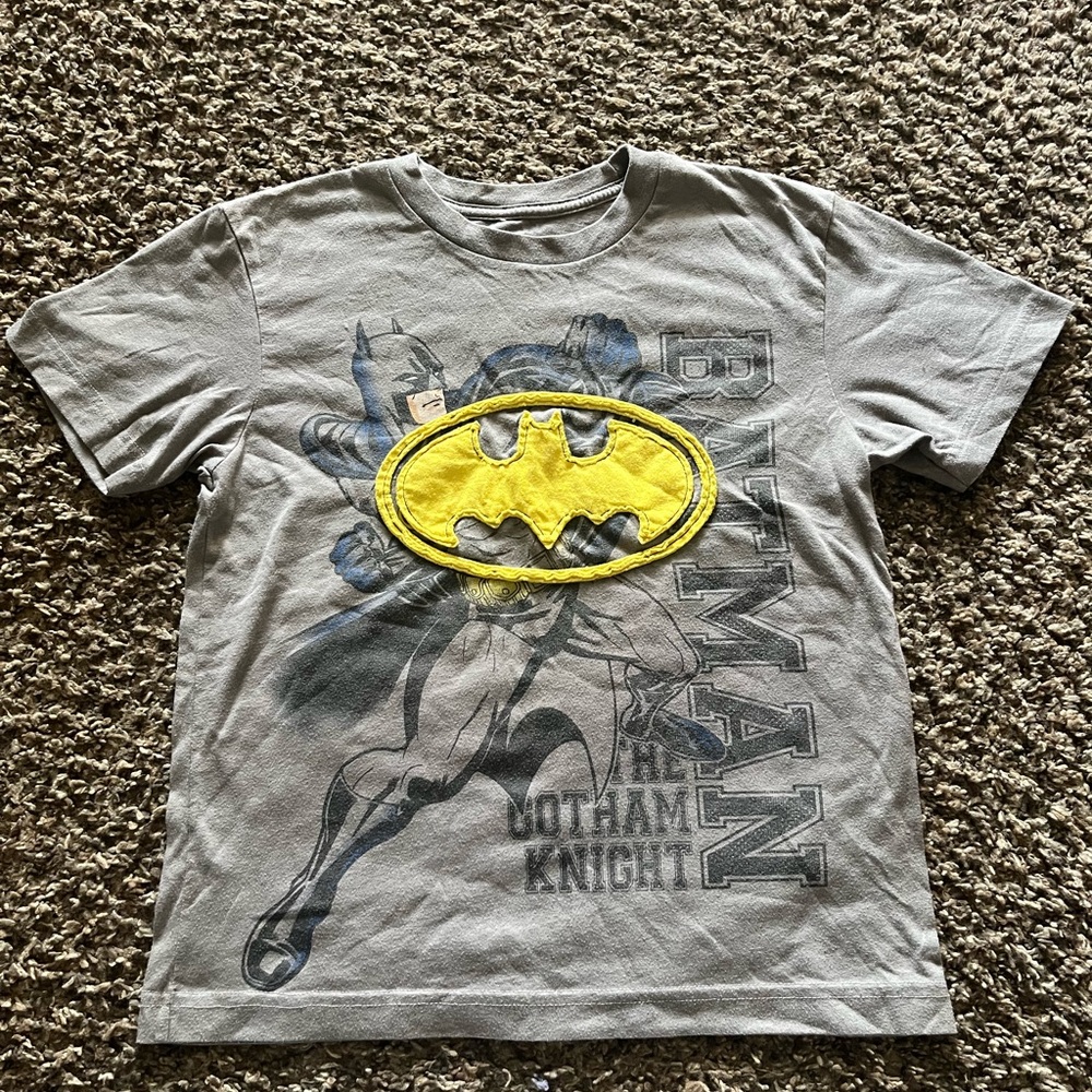 Batman Gray Kids T-Shirt